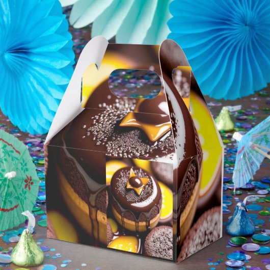 Schokolade & Karamelllschokolade Geschenkschachtel (Party)