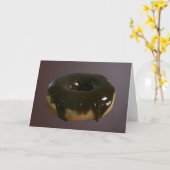 Schokolade Karte (Gelbe Blume)