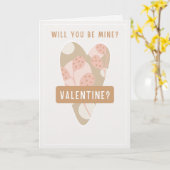 Schokolade & Kekse Frohen Valentinstag Karte (Gelbe Blume)