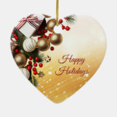 Schokolade Keramik Ornament (Hinten)