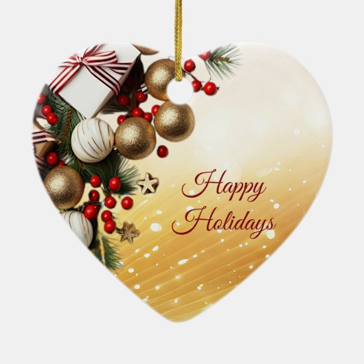 Schokolade Keramik Ornament (Hinten)