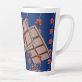 Schokolade & Kirschen mit Royal Blue Milchtasse (Rechts)