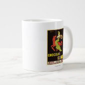Schokolade Klaus Werbeplakat Jumbo-Tasse (Vorderseite Rechts)