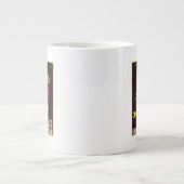 Schokolade Klaus Werbeplakat Jumbo-Tasse (Vorderseite)