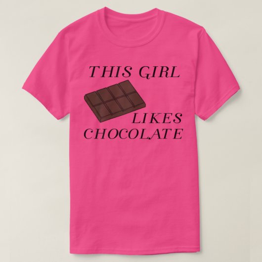 Schokolade Koch Funny Sprichwort Dark Chocolate Fa T-Shirt (Design vorne)