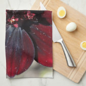 Schokolade Kosmos-Blume Handtuch (Viertel Falte)