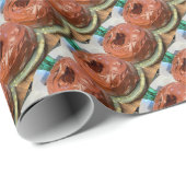 Schokolade Kuchen! Geschenkpapier (Rolleneckpunkt)