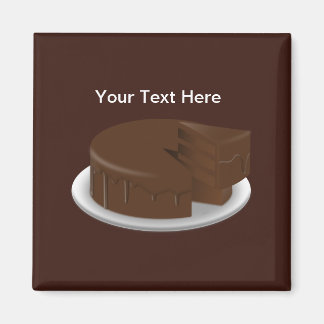 Schokolade Kuchen Küche Magnet