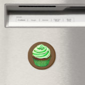 Schokolade Kuchen mit Minze Zuckerguss Magnet (In Situ (Geschirrspüler))