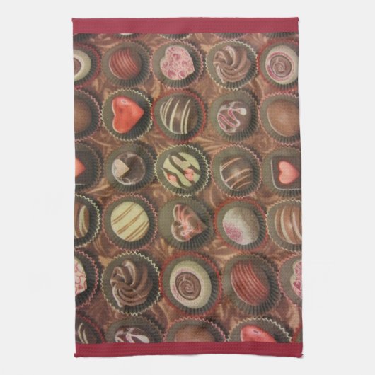 Schokolade Küchentuch (Vertikal)