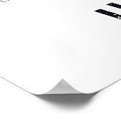 Schokolade, Kürbiskugel und Fledermäuse Poster (Ecke)