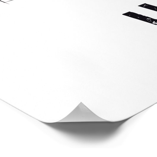 Schokolade, Kürbiskugel und Fledermäuse Poster (Ecke)