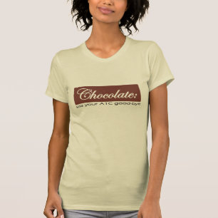 Schokolade - küssen Sie Ihr A1C Auf Wiedersehen T-Shirt