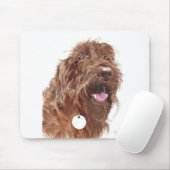 Schokolade Labradoodle #1 Mousepad (Mit Mouse)