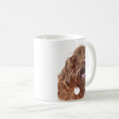Schokolade Labradoodle #1 Tasse (VorderseiteRechts)