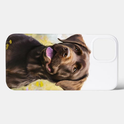 Schokolade Labrador Case-Mate iPhone Hülle (Rückseite (Horizontal))