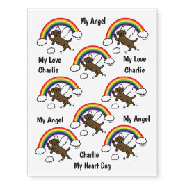 Schokolade Labrador Guardian Angel (Rainbow Bridge