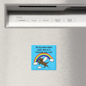Schokolade Labrador Guardian Angel (Rainbow Bridge Magnet (In Situ (Geschirrspüler))