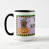 Schokolade Labrador Hexe Tasse (Links)