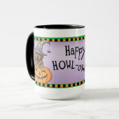 Schokolade Labrador Hexe Tasse (Vorderseite Links)