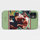 Schokolade Labrador Hund auf Camouflage Case-Mate iPhone Hülle (Rückseite (Horizontal))