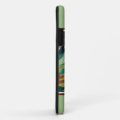 Schokolade Labrador Hund auf Camouflage Case-Mate iPhone Hülle (Hinten/Rechts)