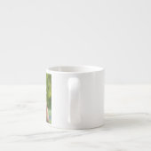 Schokolade Labrador Hund Espressotasse (Rückseite)