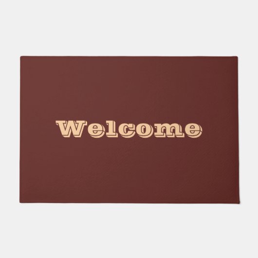 Schokolade Labrador Hund Fur Braune Farbe Fußmatte (Vorderseite)