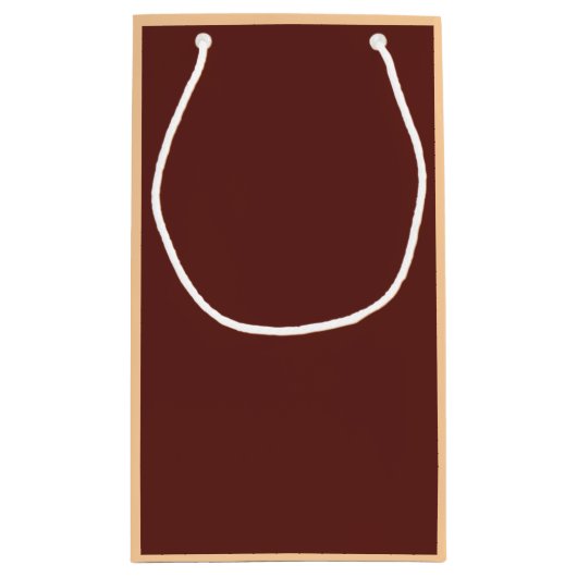 Schokolade Labrador Hund Fur Braune Farbe Kleine Geschenktüte (Rückseite)