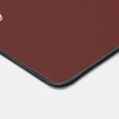 Schokolade Labrador Hund Fur Braune Farbe Schreibtischunterlage (Ecke)