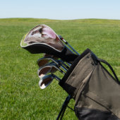 Schokolade Labrador Hund Golf Headcover (In SItu)