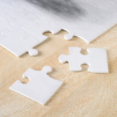 Schokolade Labrador Hund Weihnachtsmann Puzzle (Seite)