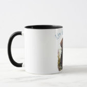 Schokolade Labrador Hunde Mama Tasse (Links)
