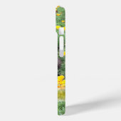 Schokolade Labrador in California Poppy Patch Case-Mate iPhone Hülle (Rückseite / Links)