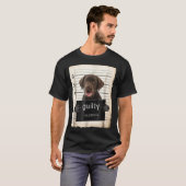 Schokolade Labrador Labrador Hund Tasse hat schlec T-Shirt (Vorne ganz)