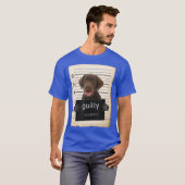 Schokolade Labrador Labrador Hunde Tasse erschosse T-Shirt (Vorne ganz)