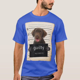 Schokolade Labrador Labrador Hunde Tasse erschosse T-Shirt