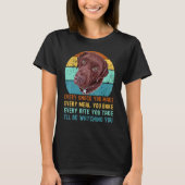 Schokolade Labrador Labrador Retriever Dose Every T-Shirt (Vorderseite)