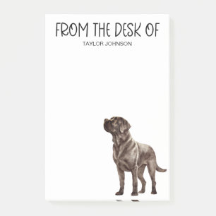 Schokolade Labrador Lover Post-it Klebezettel