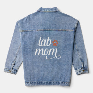 Schokolade Labrador Mama Frauen Labrador Retriever Jeansjacke