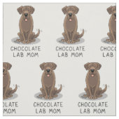 Schokolade Labrador Mama Labrador Retriever Mama H Stoff (Muster)