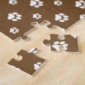 Schokolade Labrador Mama (Labrador Retriever Mama) Puzzle (Seite)