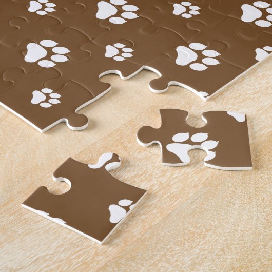 Schokolade Labrador Mama (Labrador Retriever Mama) Puzzle (Seite)