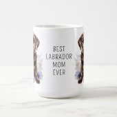 Schokolade LABRADOR MAMA Niedlicher Welpenhund Lov Kaffeetasse (Mittel)
