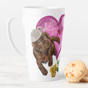 Schokolade Labrador Milchtasse