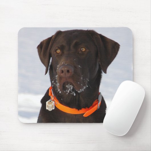 Schokolade Labrador Mousepad (Mit Mouse)