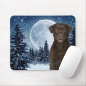 Schokolade Labrador Mousepad (Mit Mouse)