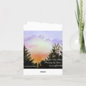 Schokolade-Labrador-Note-Karte Karte (Rückseite)