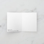 Schokolade-Labrador-Note-Karte Karte (Innenseite)