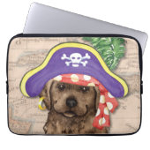 Schokolade Labrador Pirate Laptopschutzhülle (Vorderseite)